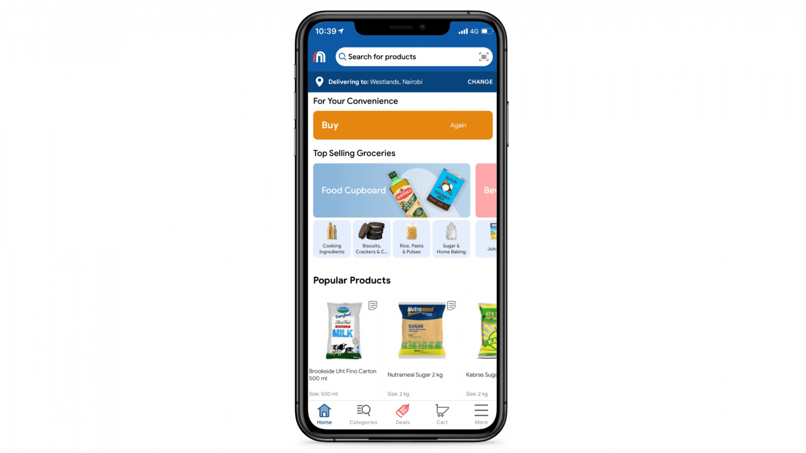 Thumbnail for Carrefour Kenya offers shoppers seamless shopping experience with launch of new online shopping app
