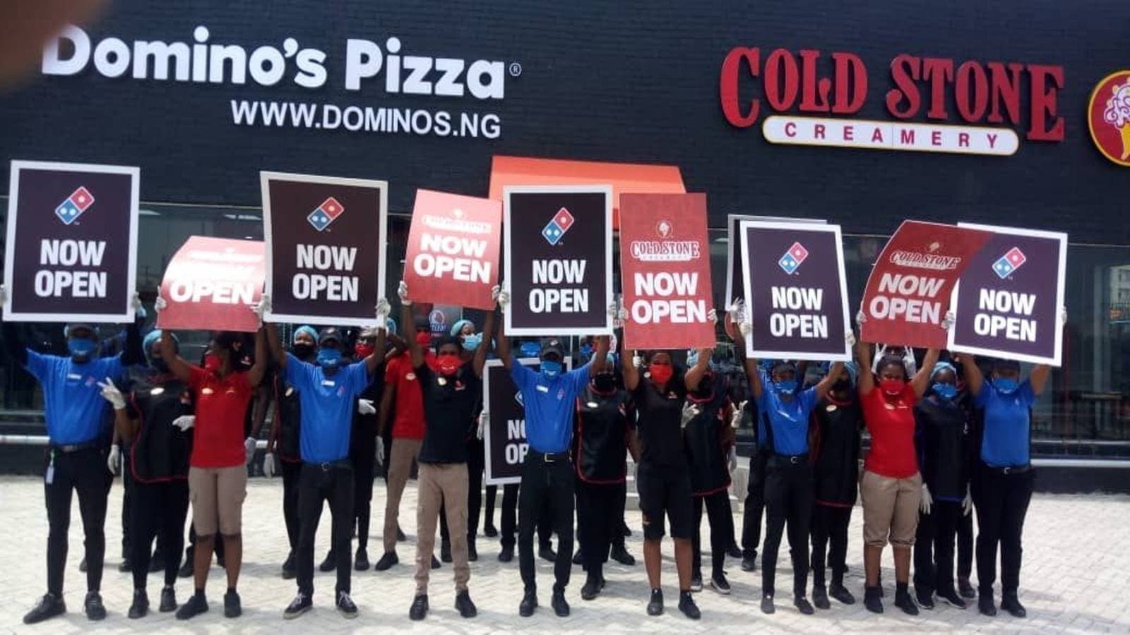Thumbnail for Nigeria Domino’s Pizza franchise holder opens refurbished flagship store after fire incident