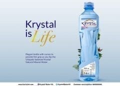 Thumbnail for Uganda’s Hariss International debuts new premium water brand Krystal in style