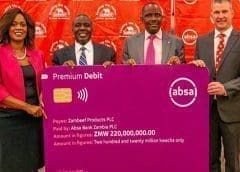 Thumbnail for Absa Bank Zambia comes to aid of Zambeef, issues US$12.6m from government backed stimulus financing package