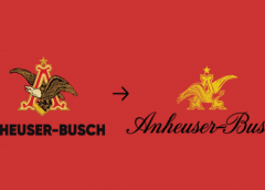 Thumbnail for Anheuser-Busch ditches iconic logo for a new forward-looking alternative