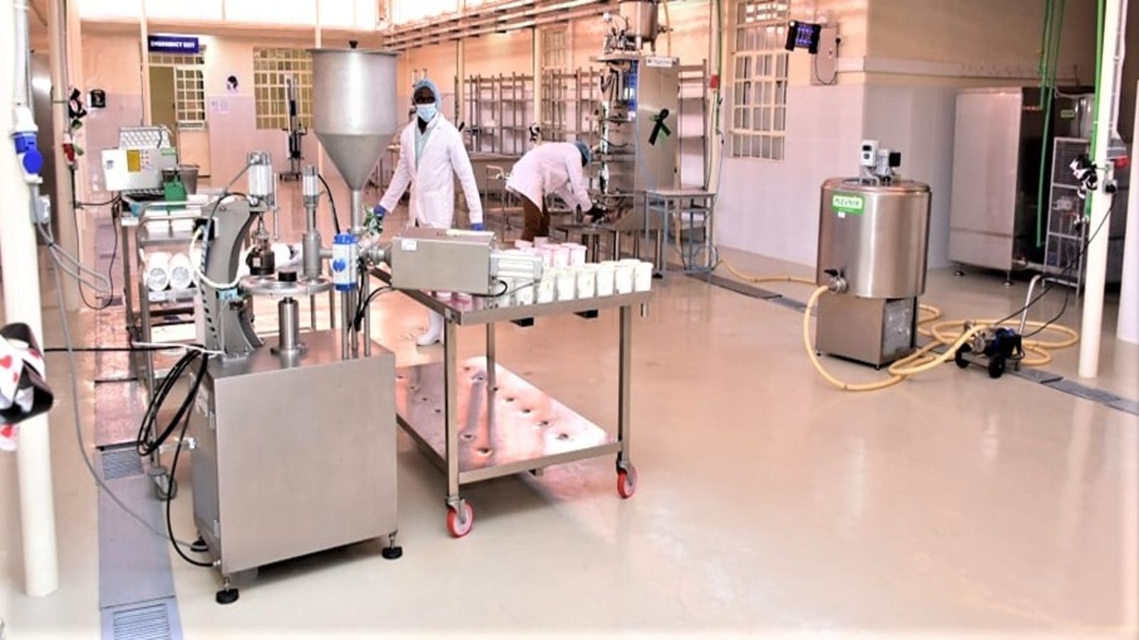 Milk Processing Plant At Kenyas Nyeri National Polytechnic 