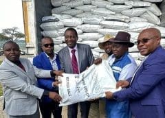 Thumbnail for Kenyan fish farmers receive 68 tons of feeds from county government
