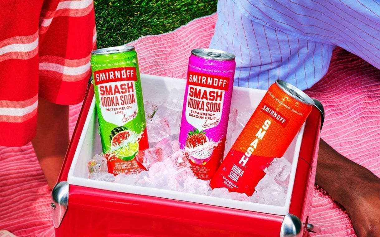 Thumbnail for Diageo expands RTD portfolio with Smirnoff Smash Vodka Soda and Ciroc flavors 