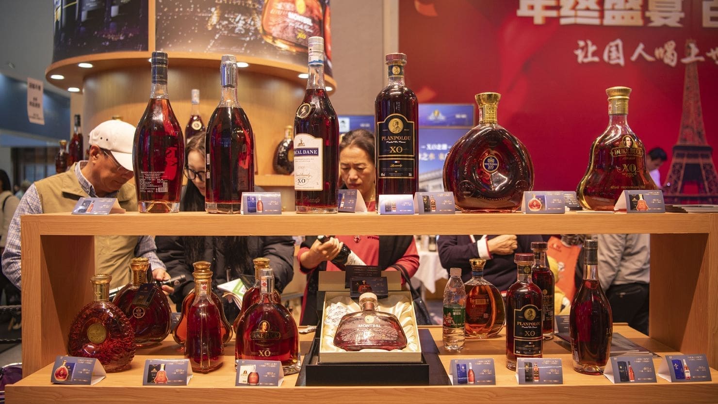 Thumbnail for China intensifies trade war with EU, targets European brandy imports