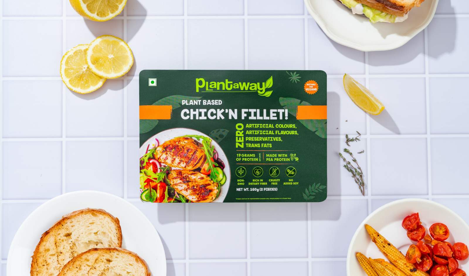 Thumbnail for Plantaway Foods unveils 100% plant protein Chick’n Fillet