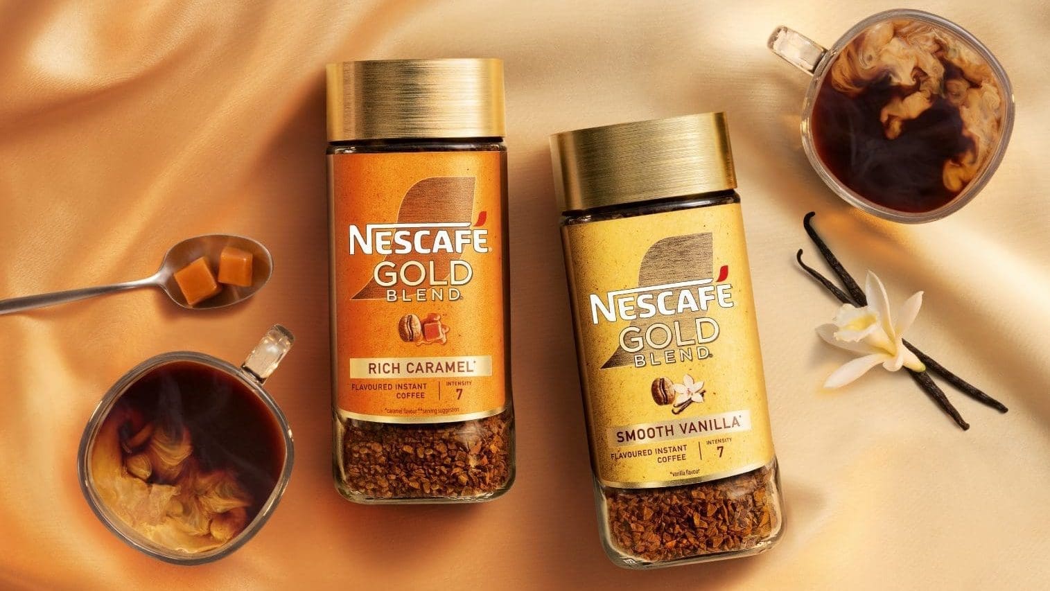 Thumbnail for Nescafé expands Gold Blend Line with new caramel and vanilla flavours 