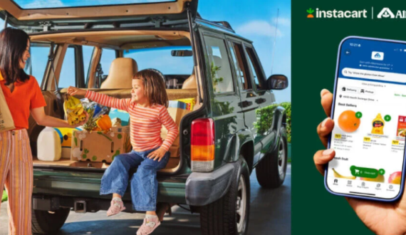 Thumbnail for Albertsons, Instacart extend e-grocery service partnership 