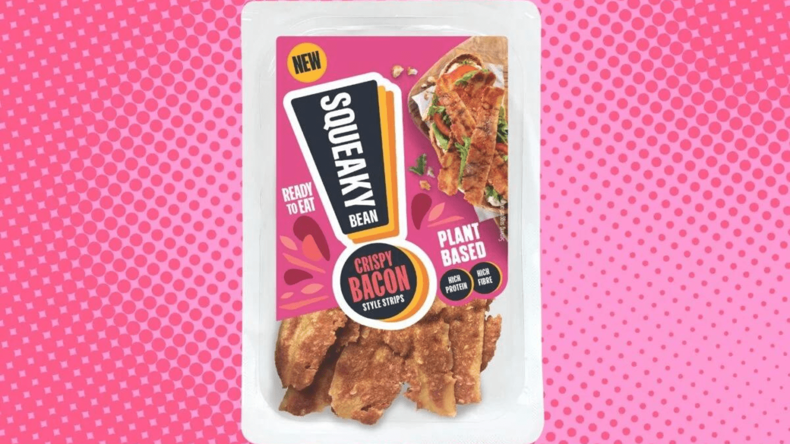Thumbnail for Squeaky Bean launches first Ready-to-Eat Plant-Based Bacon in Major UK Supermarkets