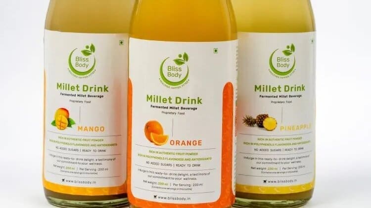 Thumbnail for Bliss Body launches India’s ‘first’ millet-fermented functional beverages 
