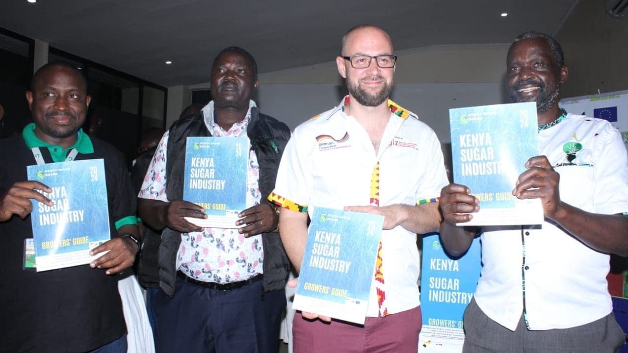 Thumbnail for Kenya Sugar Board launches guide to boost productivity, sustainability in sugarcane farming