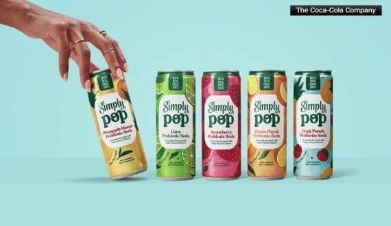 Thumbnail for Coca-Cola enters prebiotic soda market with launch of Simply Pop 