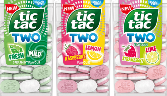 Thumbnail for Ferrero expands portfolio with new sugar-free Tic Tac Two 