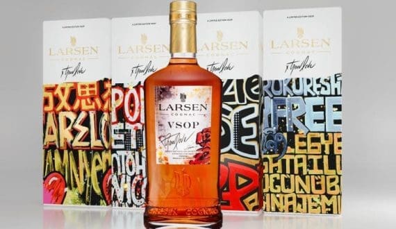 Thumbnail for Larsen Cognac unveils new VSOP bottle designs to attract younger consumers 