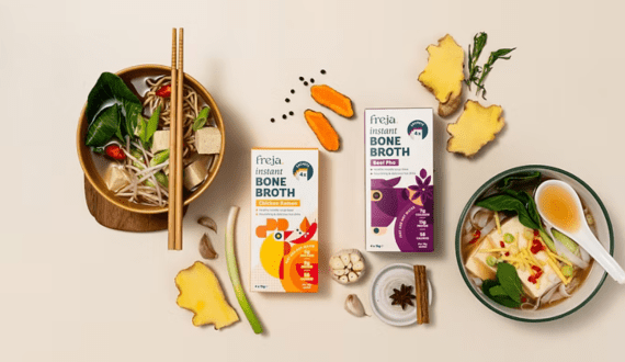 Thumbnail for Freja expands its instant bone broth range with new Asian-inspired flavours
