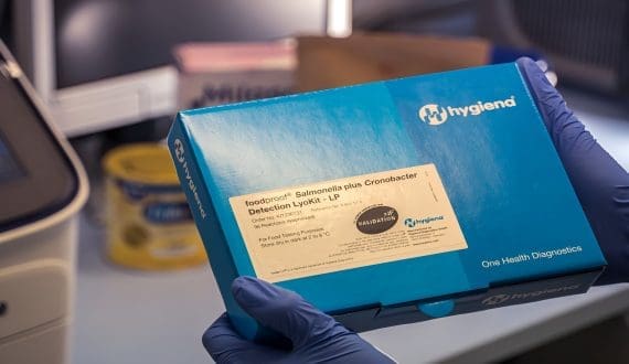 Thumbnail for Hygiena first to secure ISO 16140-2 validation for multiplex RT-PCR assay detecting Salmonella, Cronobacter