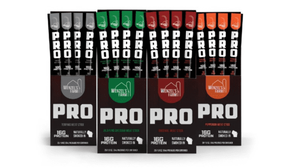 Thumbnail for Wenzel’s Farm launches new meat PRO snack stick line in four flavors