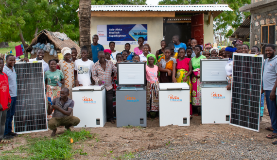 Thumbnail for Kuza Freezers launches solar-powered cold storage for fish in Mombasa, Kenya