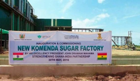 Thumbnail for Ghana sets up interim committee to revive Komenda Sugar Factory after years of inactivity 