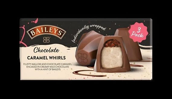 Thumbnail for Baileys Chocolate launches new festive Caramel Whirl across UK retailers