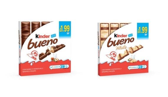 Thumbnail for Ferrero UK expands Kinder Bueno range with new five-bar multipack