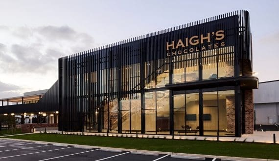 Thumbnail for Haigh’s Chocolates opens US$120M production hub in South Australia
