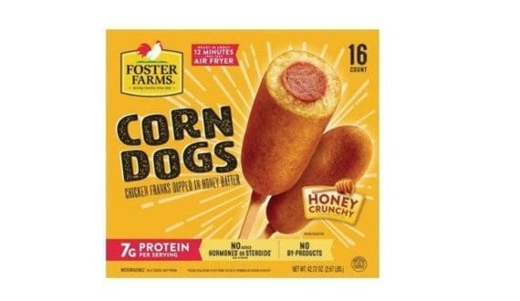 Thumbnail for Foster Farms recall over 3.8 million pounds of chicken corn dogs over possible contamination