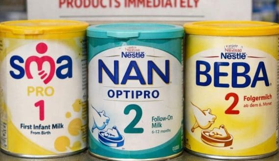 Thumbnail for Nestlé recalls SMA baby formula over potential cereulide contamination risk