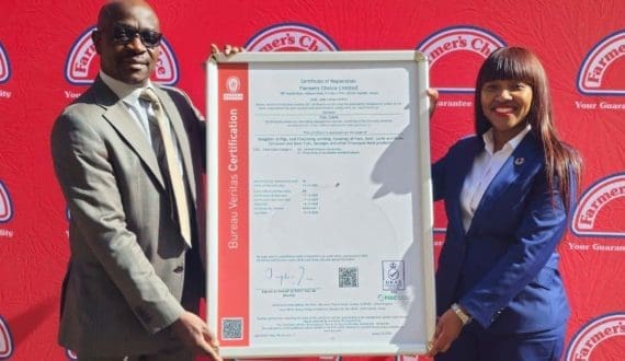 Thumbnail for Kenya’s Farmer’s Choice receives FSSC 22000 Version 6 certification