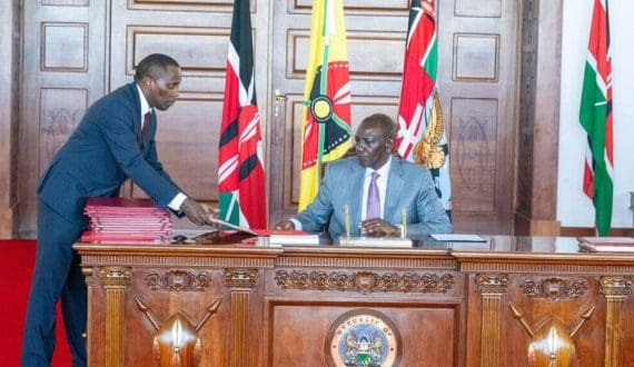Thumbnail for President William Ruto signs coffee bill 2023 into law to reform, revive Kenya’s coffee industry 