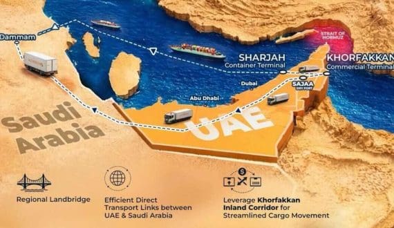 Thumbnail for Saudi Ports Authority, Gulftainer launch Khorfakkan-Dammam corridor bypassing Strait of Hormuz