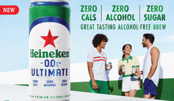 Thumbnail for Heineken launches Heineken 0.0 Ultimate non-alcoholic beer 