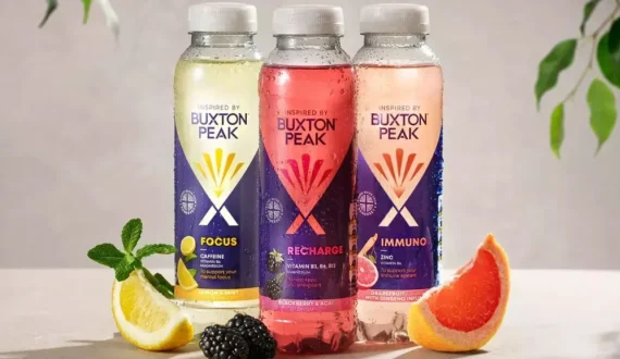 Thumbnail for Nestlé launches Buxton Peak functional drinks range in UK targeting wellness trend 