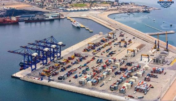 Thumbnail for Namibia invests US$126.5M in Walvis Bay, adds six RTG cranes