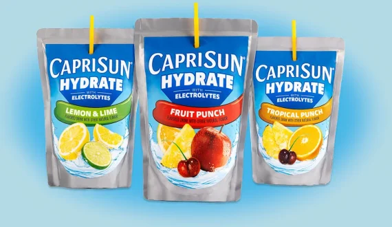 Thumbnail for Kraft Heinz expands kids’ beverage portfolio with Capri Sun Hydrate electrolyte drink