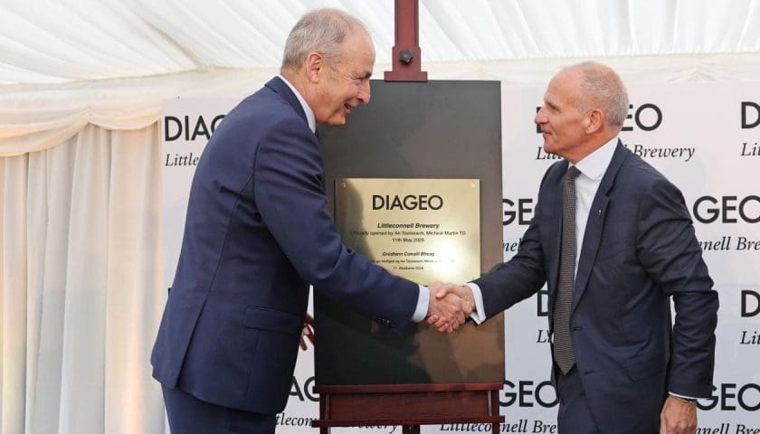 Thumbnail for Diageo opens US$351.1M Littleconnell brewery in Ireland as part of US$1.2B investment drive 