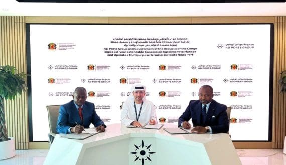 Thumbnail for AD Ports Group awards US$200M in contracts for Noatum Pointe-Noire Terminal development 