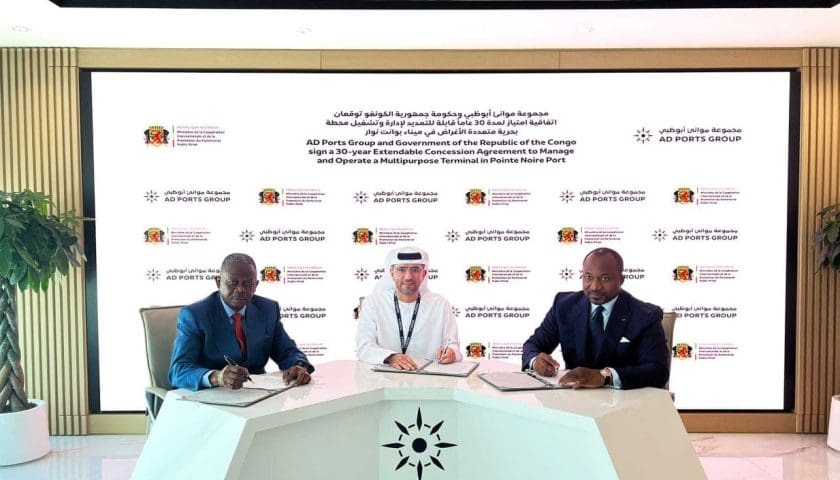 Thumbnail for AD Ports Group awards US$200M in contracts for Noatum Pointe-Noire Terminal development 