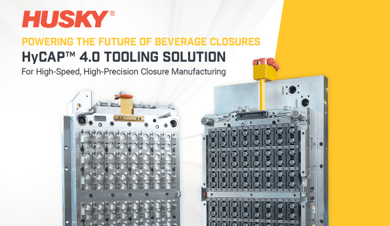 Thumbnail for Husky launches HyCAPTM 4.0 tooling to boost efficiency in beverage closure production