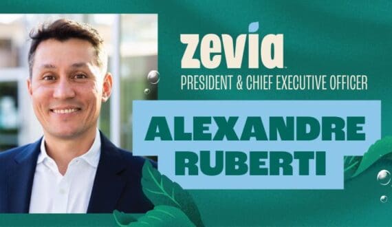 Thumbnail for Zevia appoints Alexandre Ruberti as CEO 