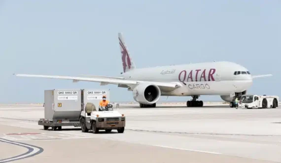 Thumbnail for Qatar Airways Cargo maintains 12% global market share, transports 1.43M tonnes in 2025/26