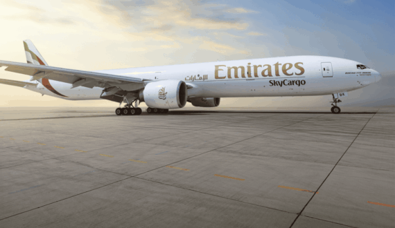 Thumbnail for Emirates SkyCargo debuts converted Boeing 777-300ERSF, adds Accra flights for West Africa perishables