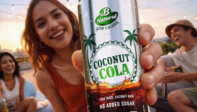 Thumbnail for ITC enters carbonated soft drinks market with sugar-free B Natural Coconut Col 