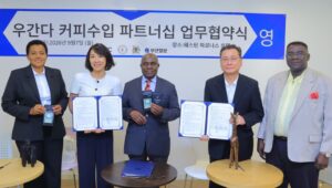Uganda targets 3,500 Tonnes of annual coffee exports to South Korea