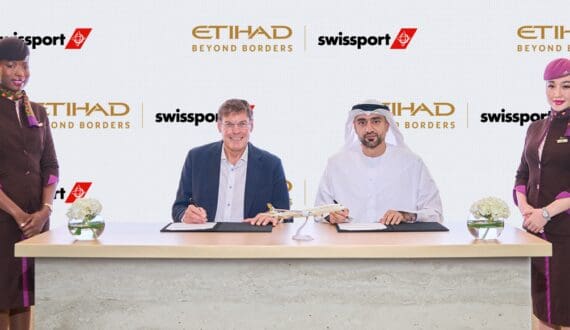 Thumbnail for Etihad, Swissport expand partnership to 40 airports