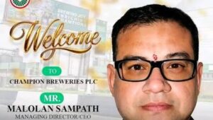 Champion Breweries welcomes Malolan Sampath as Managing Director and CEO