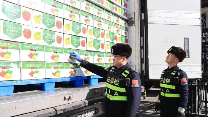 China’s Manzhouli port ships 217,500 tons of fresh produce in eight months